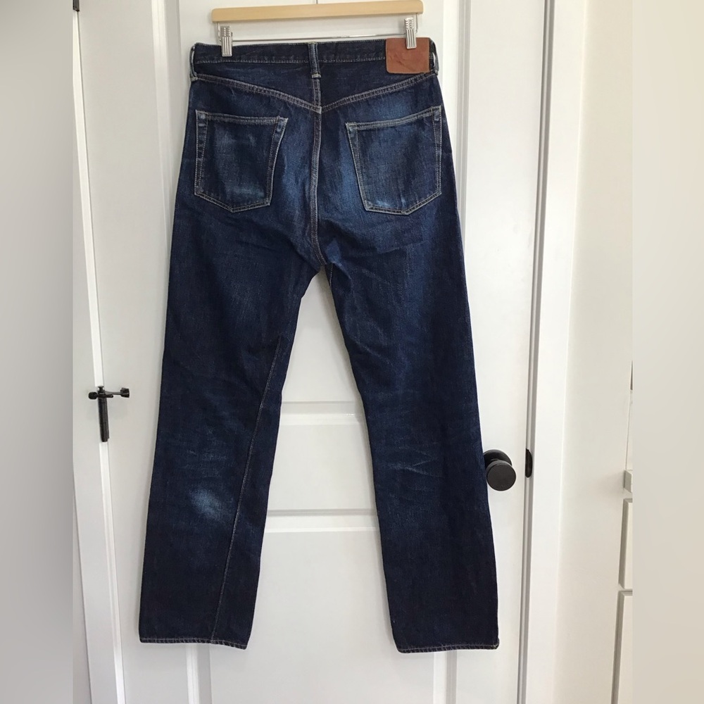 Fullcount & Co. 1101 Dartford Straight Denim Japan Selvedge 33  x 34 - Picture 2 of 4